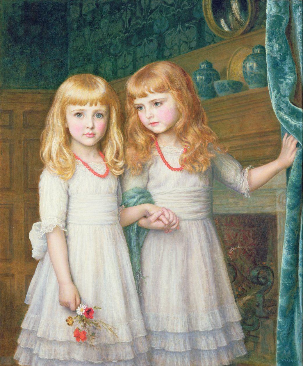 Marjorie e Lettice Wormald da Arthur Hughes