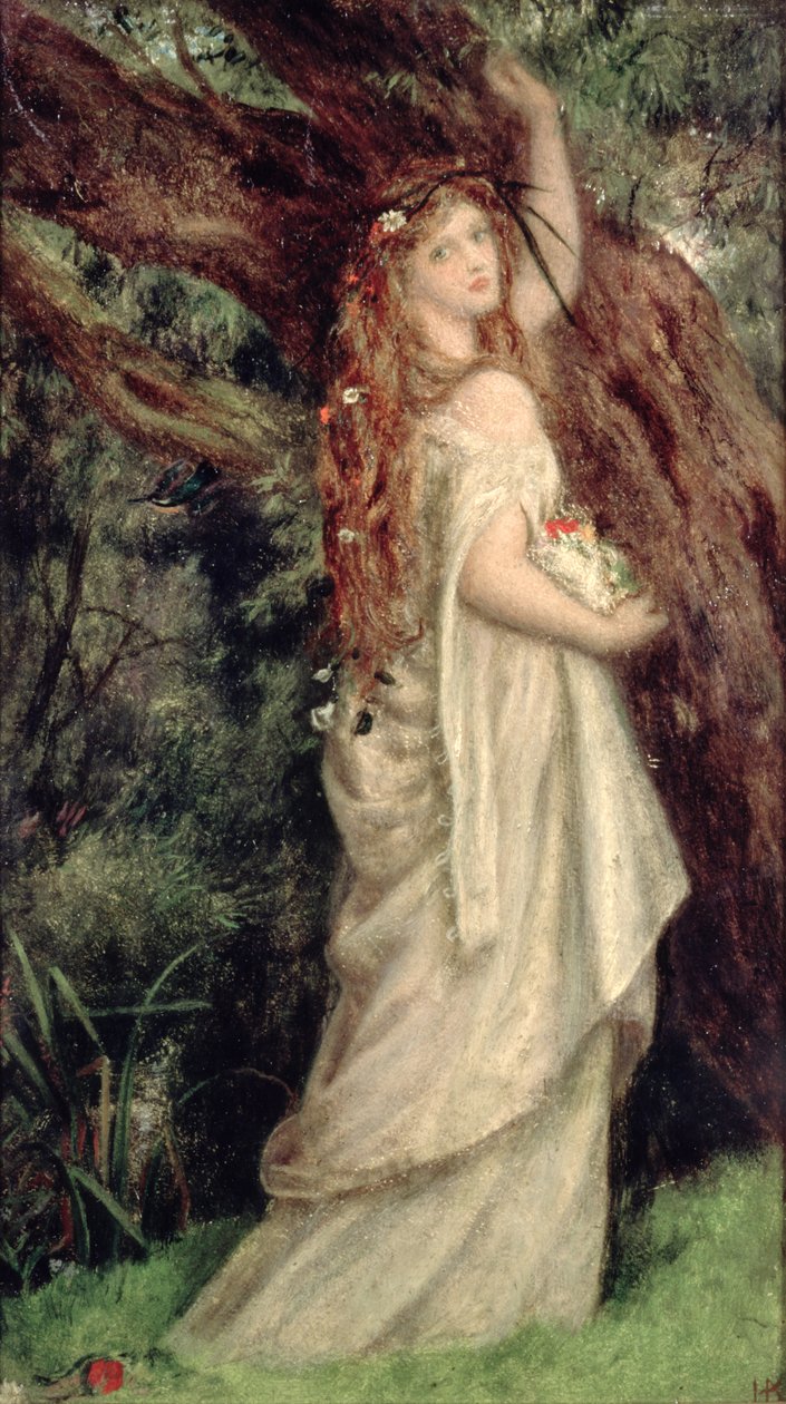 Ofelia da Arthur Hughes