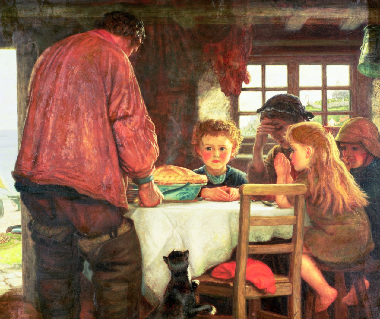 Dire la grazia o Il capitano e il suo equipaggio da Arthur Hughes
