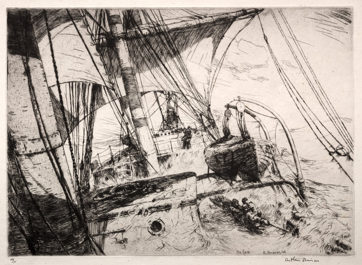 La Tempesta da Arthur John Trevor Briscoe