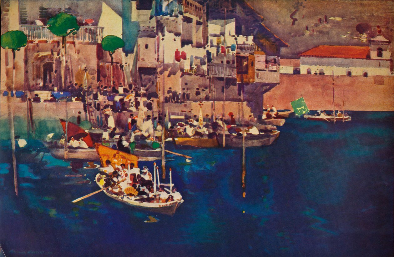 Un porto mediterraneo, 1892 1935 da Arthur Melville