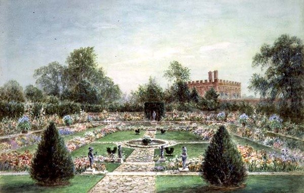 Il giardino italiano da Arthur Melville