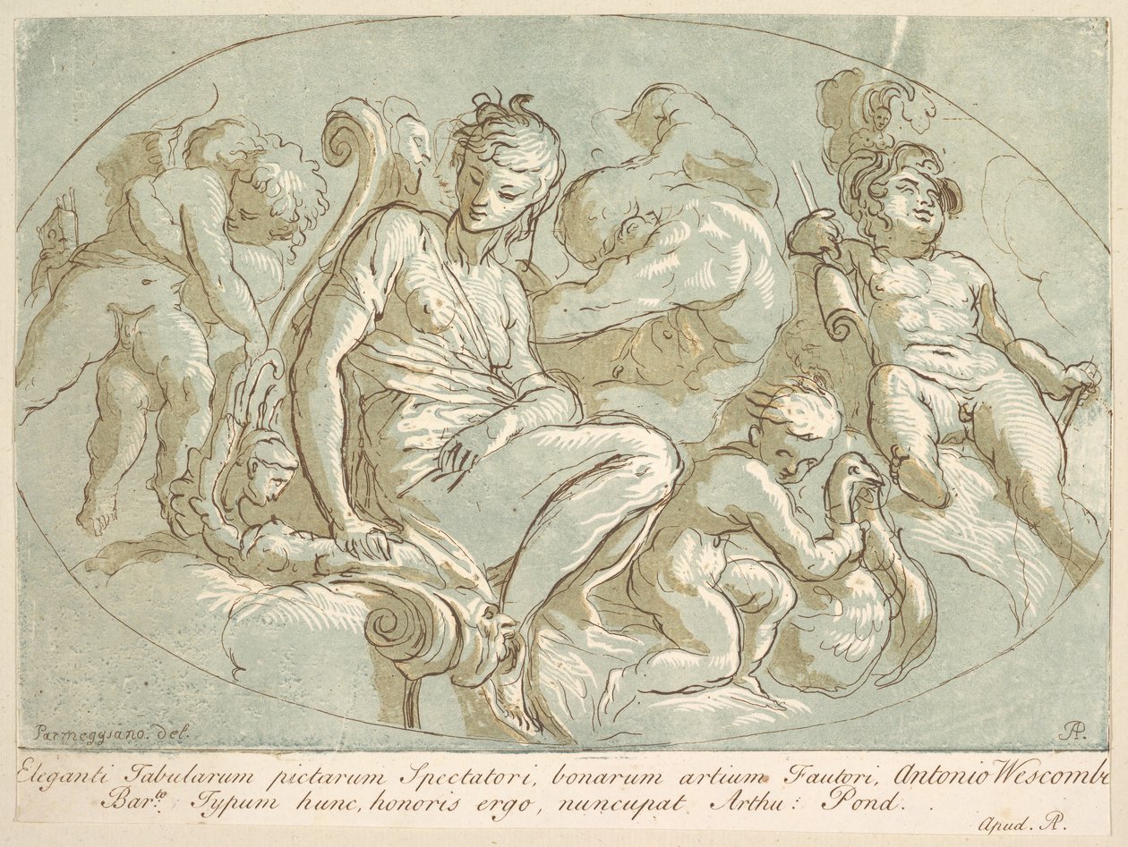 Venere circondata da putti da Arthur Pond