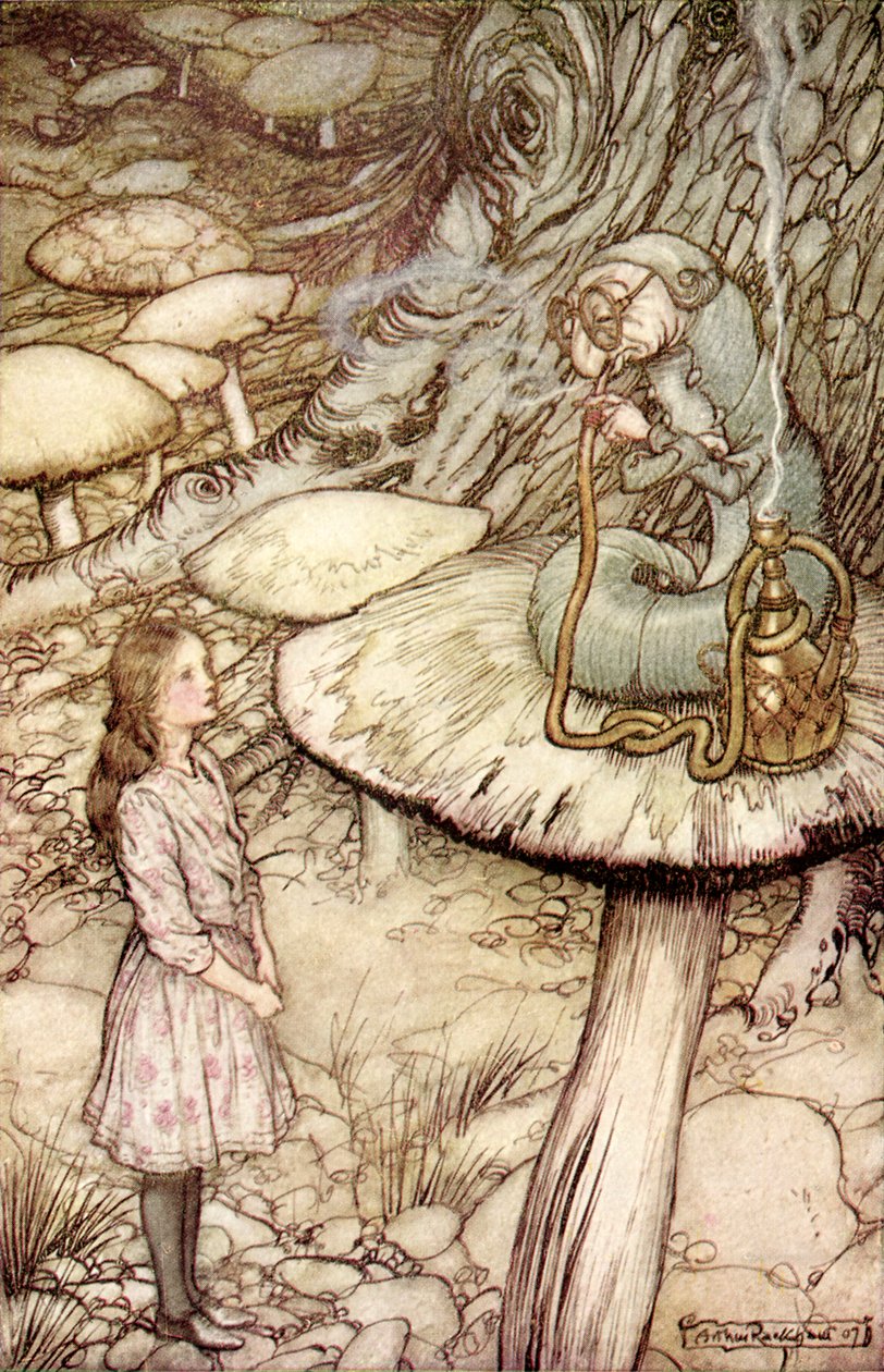 Le avventure di Alice nel Paese delle Meraviglie da Arthur Rackham