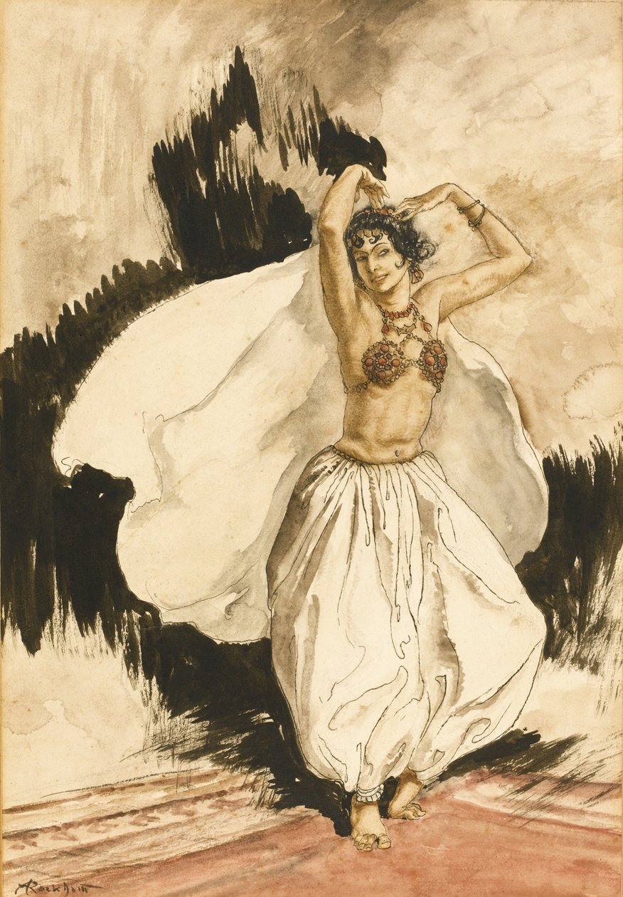 Danza di Anitra. Illustrazione per Peer Gynt di Henrik Ibsen da Arthur Rackham