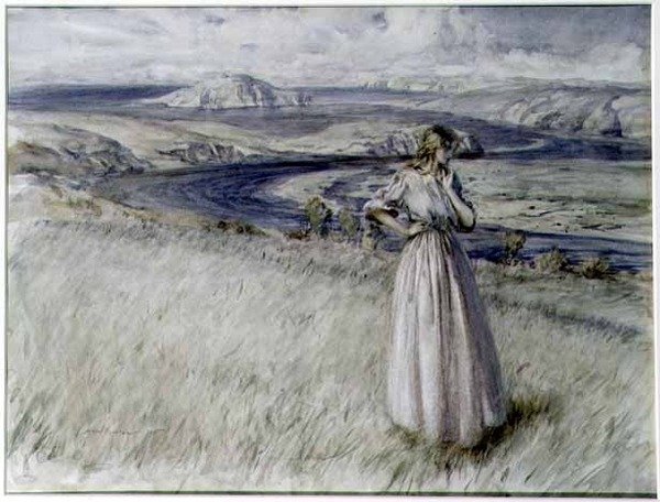 Bigbury Bay, Devon da Arthur Rackham