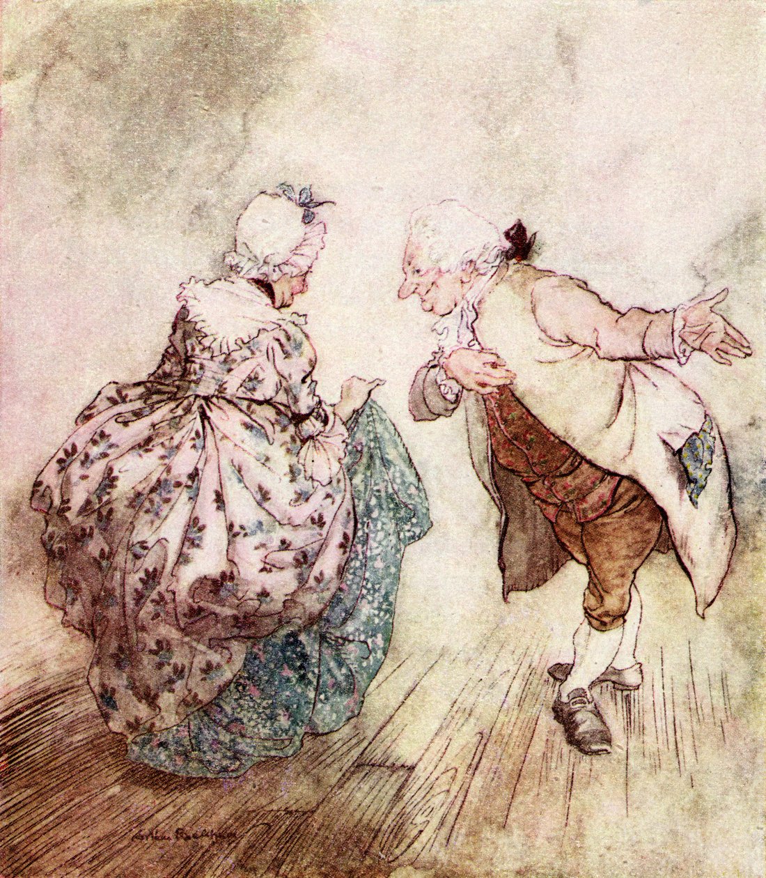 Canto di Natale di Charles Dickens da Arthur Rackham