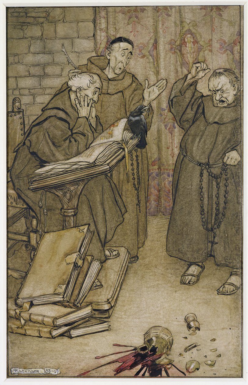 Se qualcuno mentiva o se qualcuno bestemmiava da Arthur Rackham