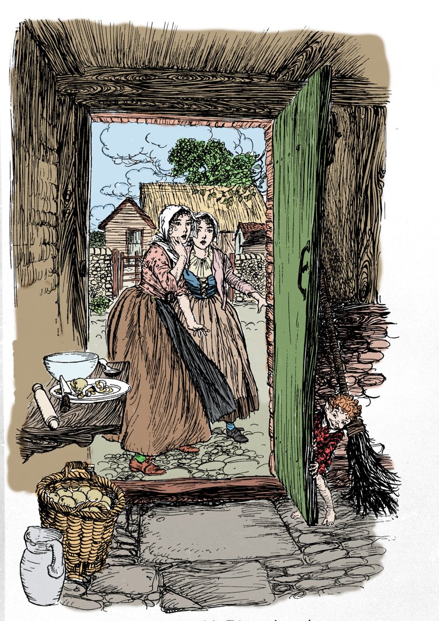 Illustrazione di Arthur Rackham per Il Sogno di una Notte di Mezza Estate di William Shakespeare da Arthur Rackham