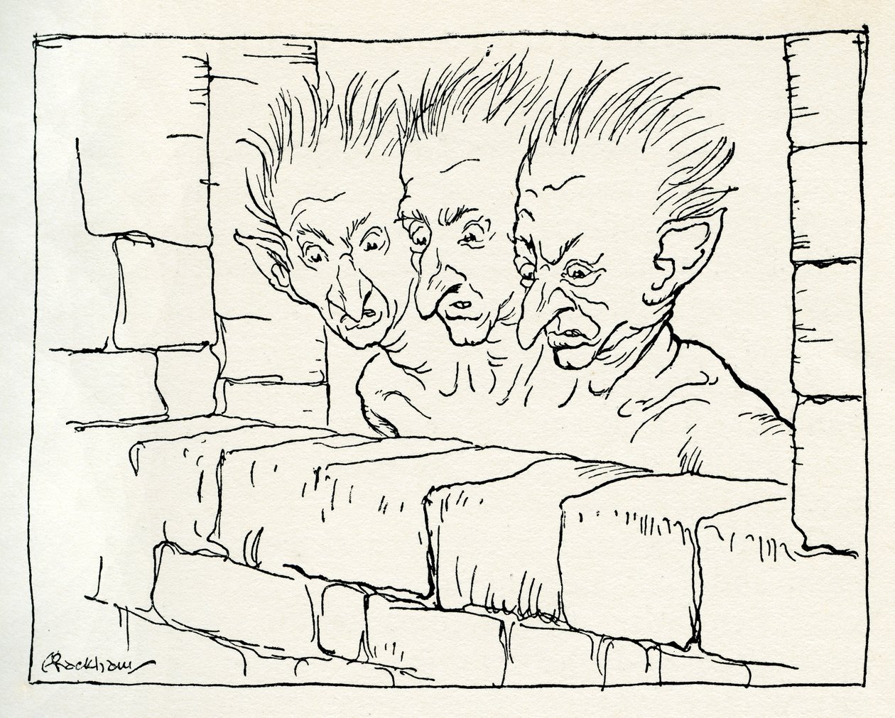 Jack il cacciatore di giganti da Arthur Rackham
