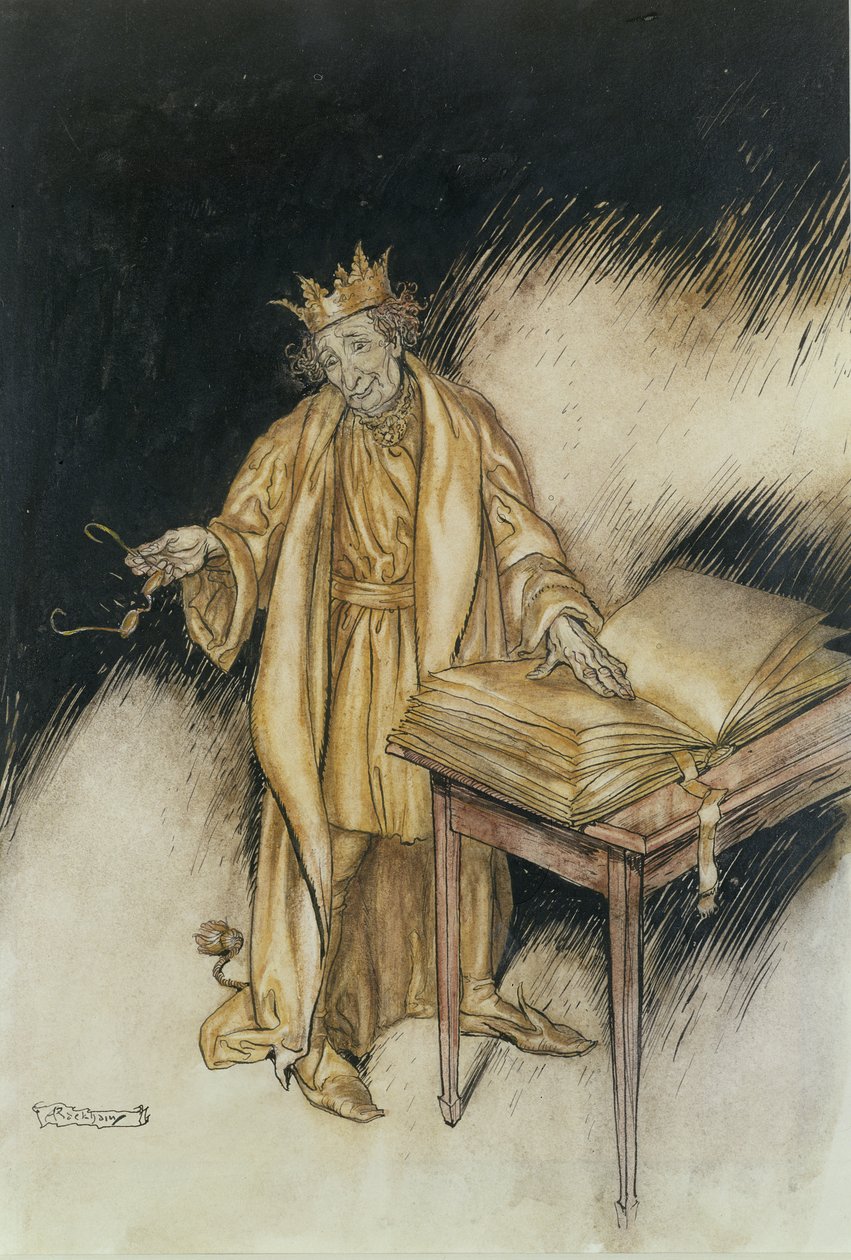 Re Mida da Arthur Rackham