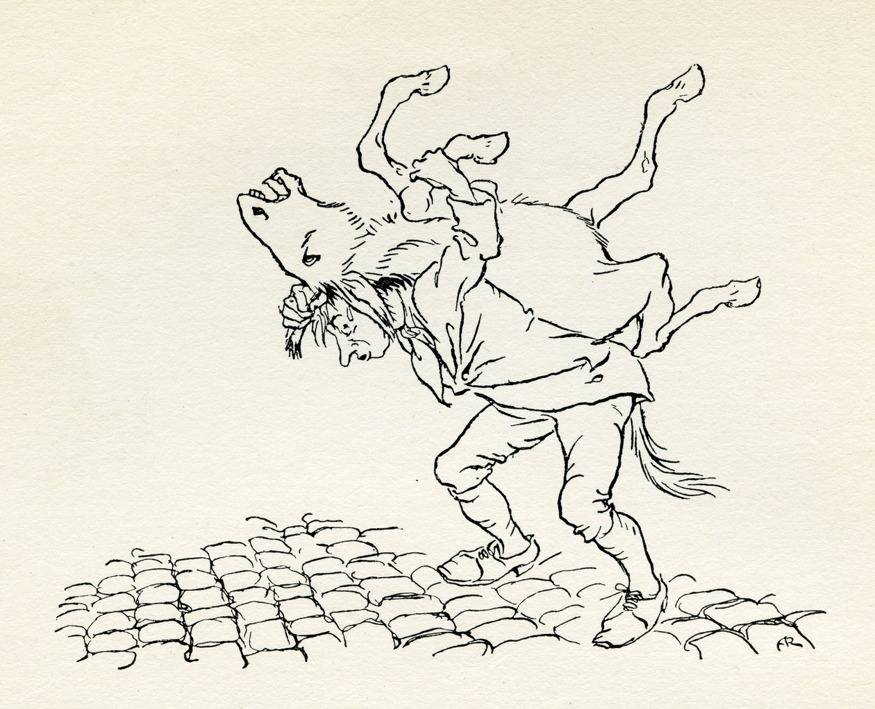 Jack il pigro da Arthur Rackham