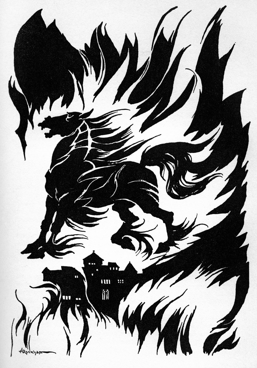 Metzengerstein di Edgar Allan Poe da Arthur Rackham