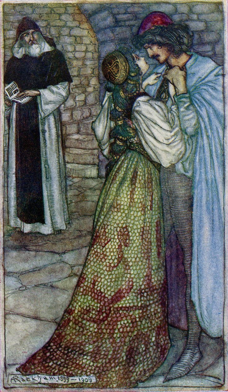 Romeo e Giulietta da Arthur Rackham
