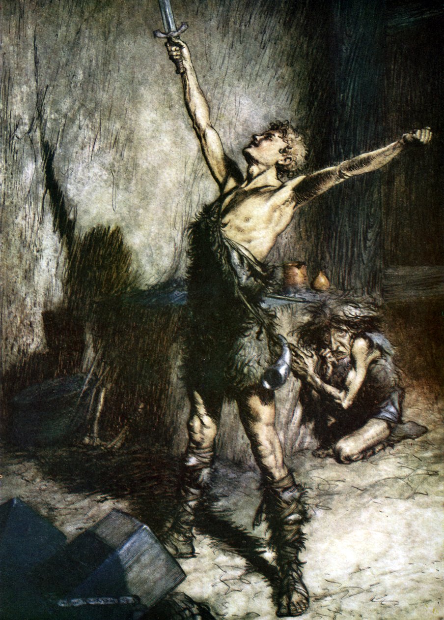 Sigfrido da Arthur Rackham
