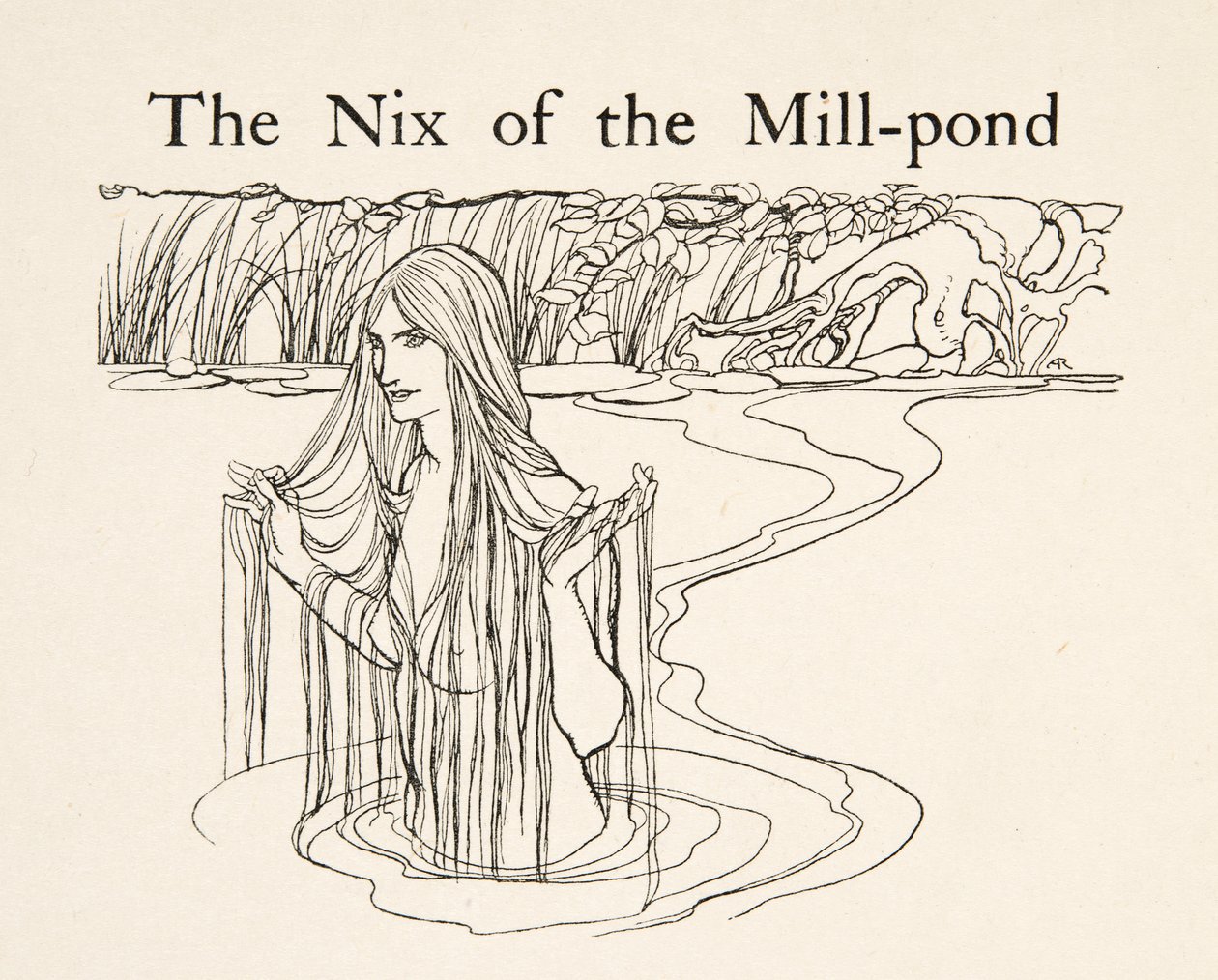 La Ninfa dello Stagno del Mulino, da 