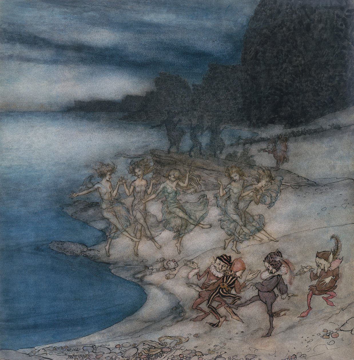 Le fate impertinenti e gli elfi eleganti da Arthur Rackham