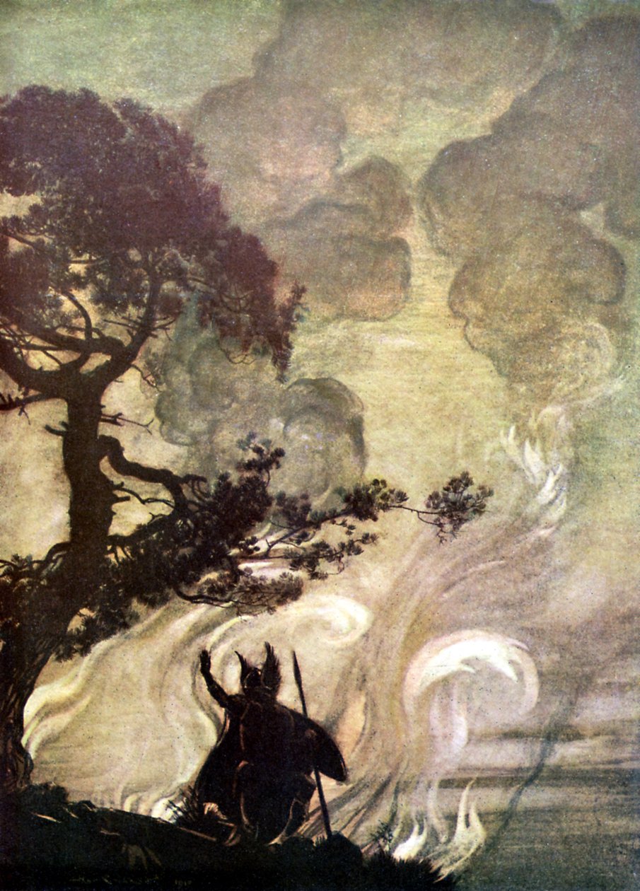 La Valchiria da Arthur Rackham