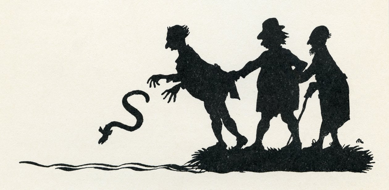 I saggi di Gotham da Arthur Rackham