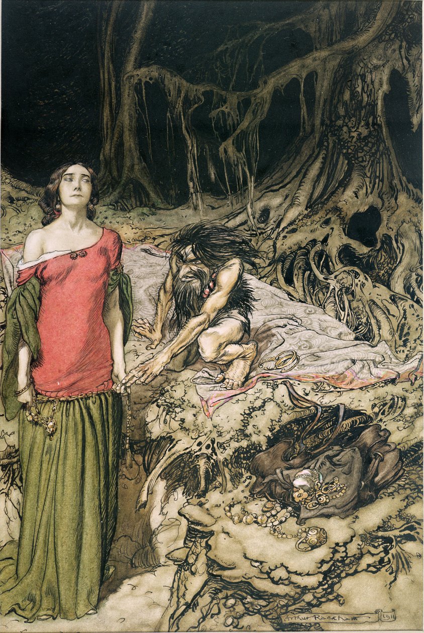 Il corteggiamento di Grimhilde, la madre di Hagen da 