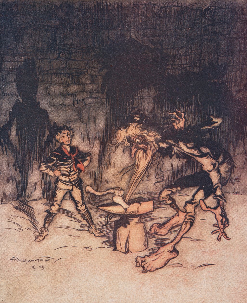 Il giovane prese l