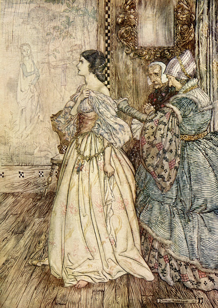 Undine di Friedrich de la Motte Fouqué da Arthur Rackham