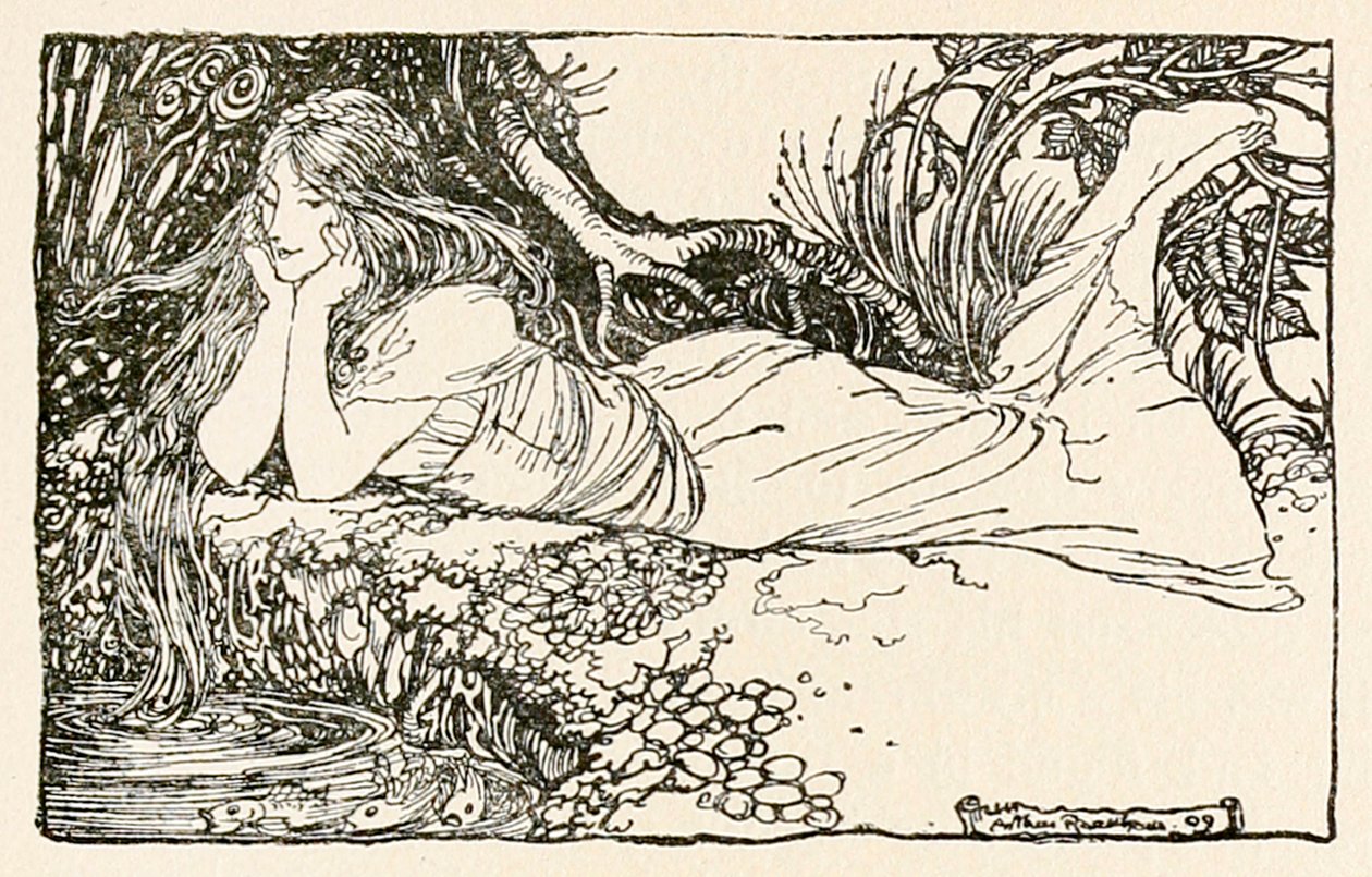 Undine che guarda nell