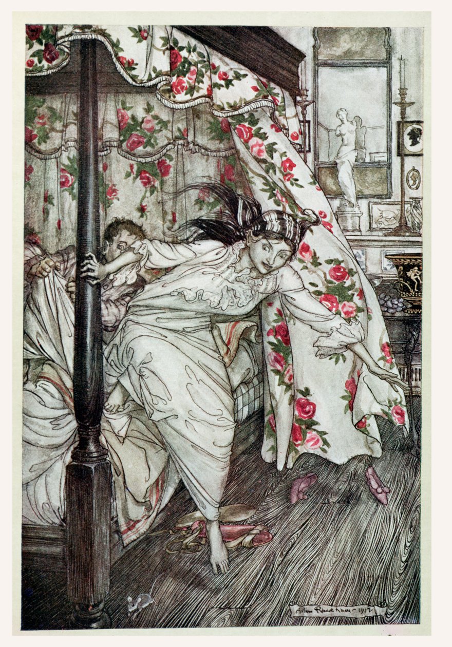 Venere e il Gatto, illustrazione da 