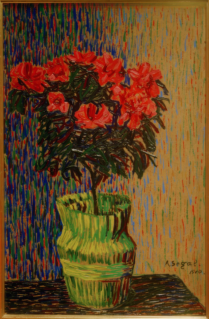 Vaso di azalee da Arthur Segal
