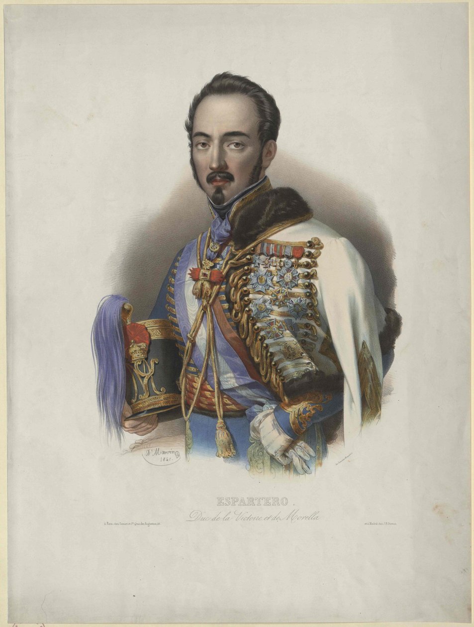 1° Duca di La Victoria Espartero da Artist Unknown