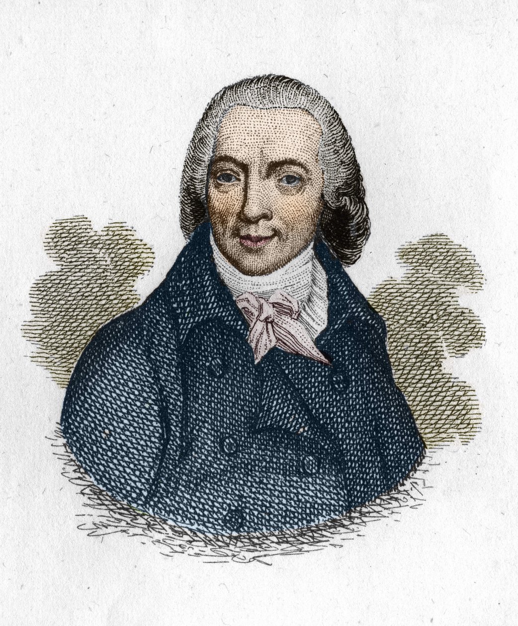 Abbé Delille.Jacques Delille Poeta ed ecclesiastico francese (1738-1813). da Artist Unknown