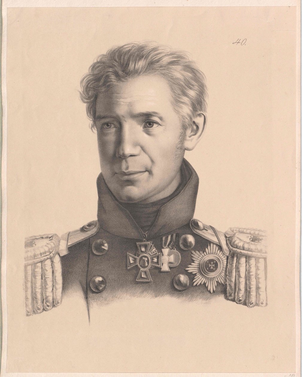 Adam Johann von Krusenstern da Artist Unknown
