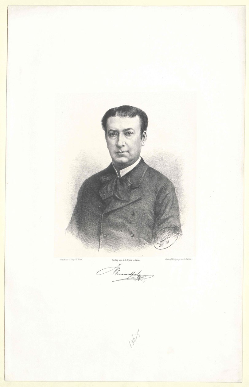 Adolf von Sonnenthal da Artist Unknown