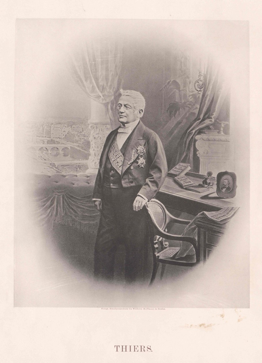 Adolphe Thiers da Artist Unknown