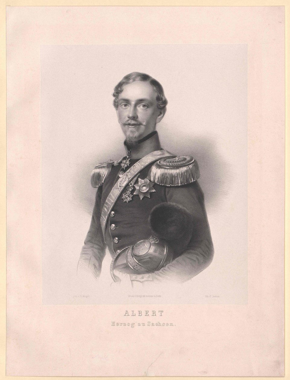 Alberto I re di Sassonia, da Artist Unknown