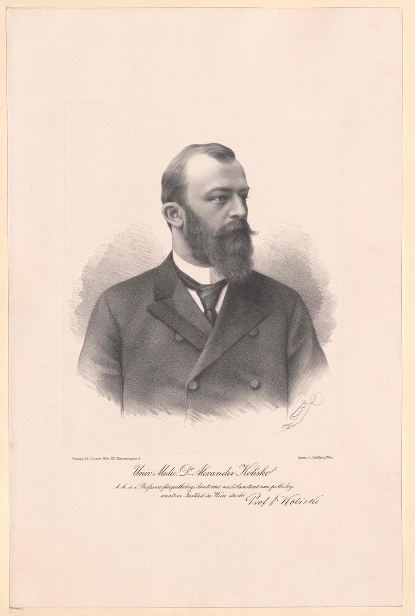 Alexander Kolisko da Artist Unknown
