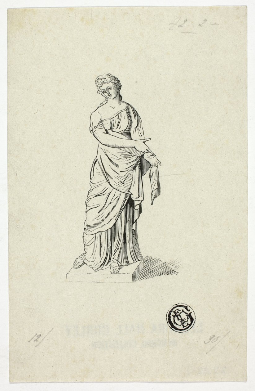 Allegorical Figure (Statue) da Artist Unknown
