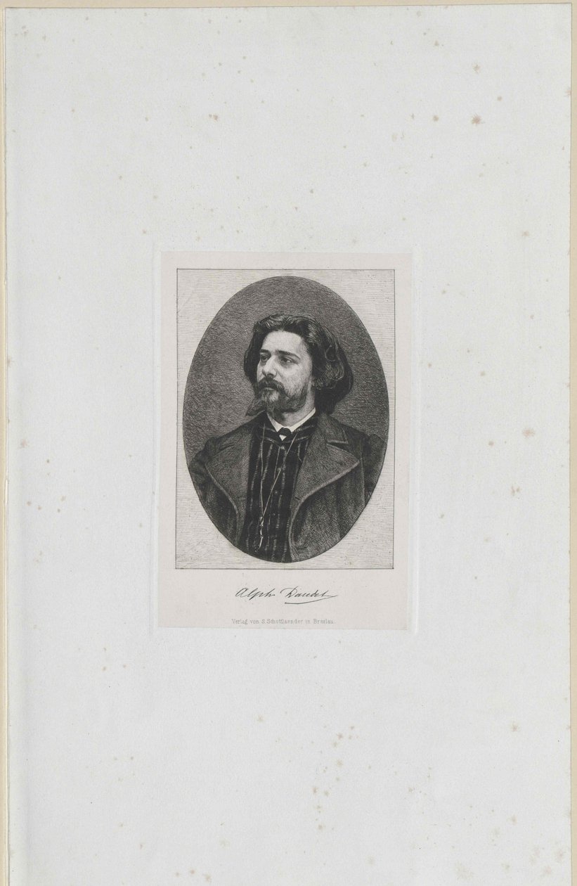 Alphonse Daudet da Artist Unknown