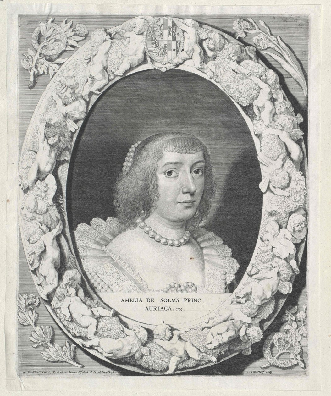 Amalie Contessa di Solms-Braunfels da Artist Unknown
