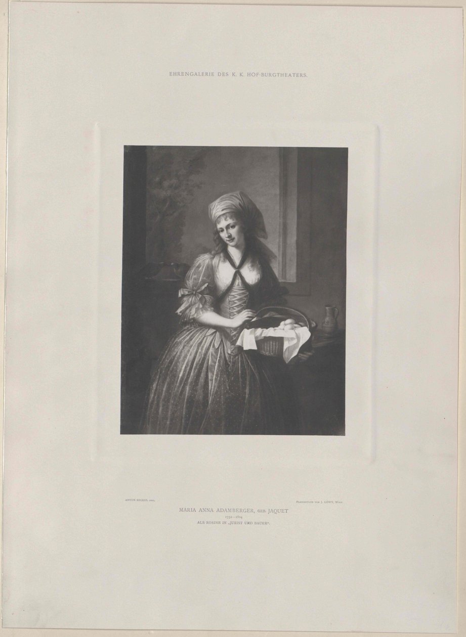 Anna Adamberger-Jaquet da Artist Unknown