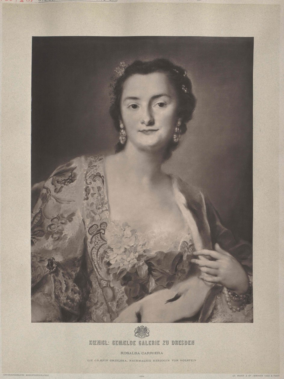 Anna Caroline contessa Orzelska da Artist Unknown