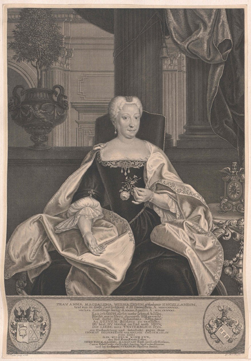 Anna Magdalene Engelland da Artist Unknown
