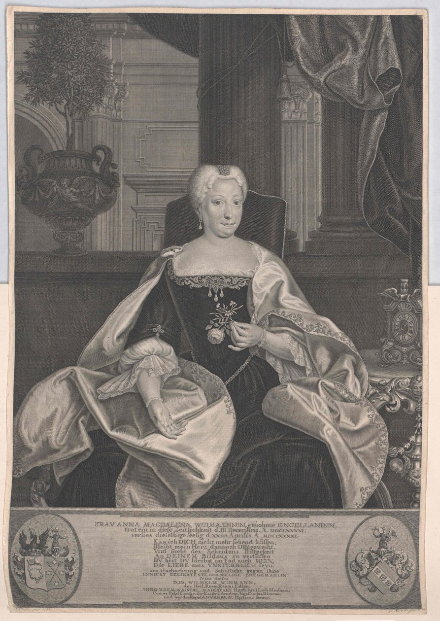 Anna Magdalene Engelland da Artist Unknown