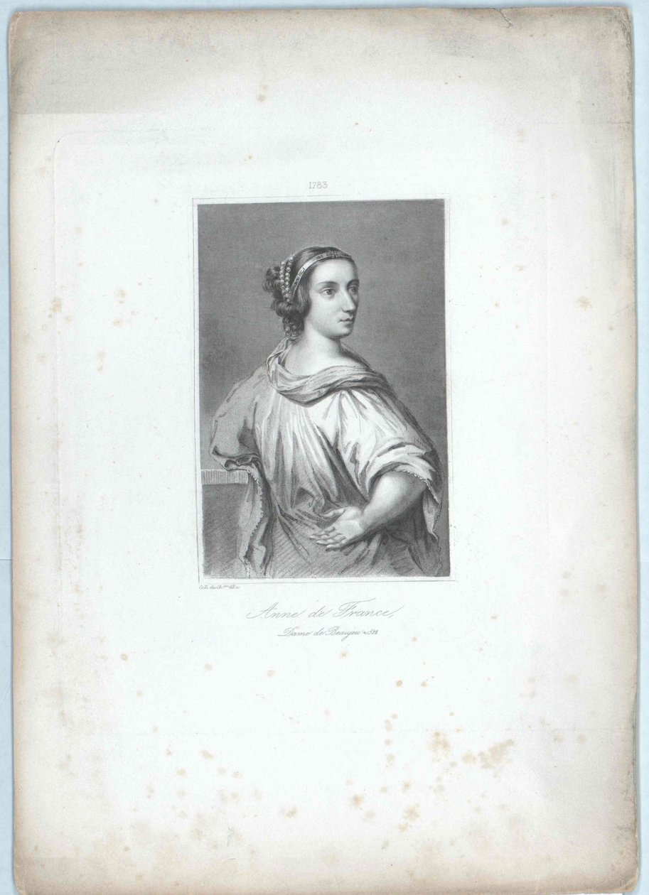 Anna di Bretagna, da Artist Unknown