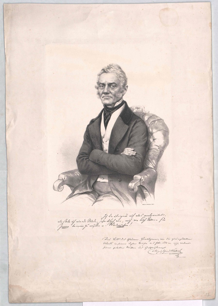 August Frederick Walzel da Artist Unknown