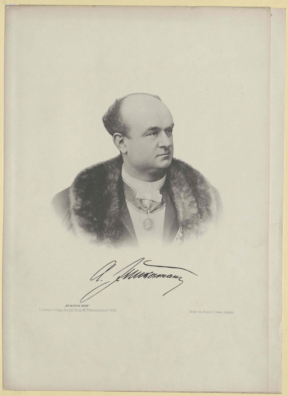 August Junkermann da Artist Unknown