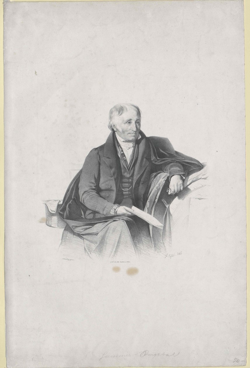 Sig. Bernard Baron Eskeles da Artist Unknown
