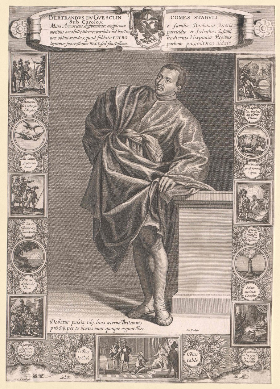 Bertrand du Guesclin da Artist Unknown