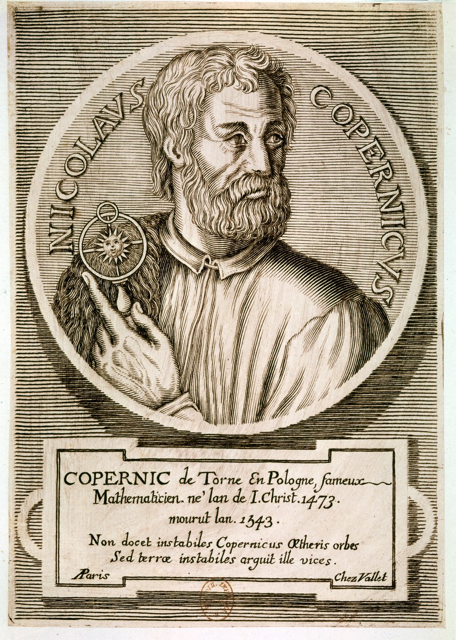 COPERNICUS Nicolaus: Ritratto (acquaforte) da Artist Unknown