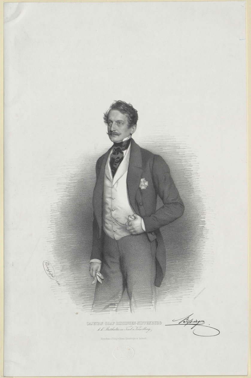 Cajetan conte di Bissingen e Nippenburg da Artist Unknown